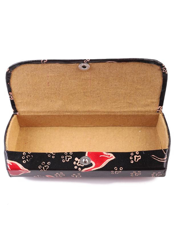 Футляр для очков ручной принт