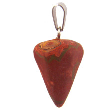 816-10 Подвеска Яшма 3см камень