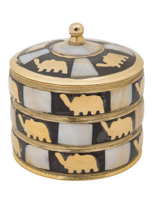 Шкатулка с перламутром Шк201/3/3 (набор из 2х) Шкатулка с перламутром Шк201/3/3 (набор из 2х)