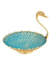 Ваза-конфетница Фр16788/2/1 (эмаль голубая) 2шт/у Ваза-конфетница Фр16788/2/1 (эмаль голубая) 2шт/у