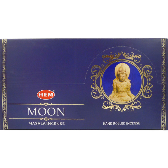 HEM масала 15 гр. Благовония Moon Луна блок 12 шт.