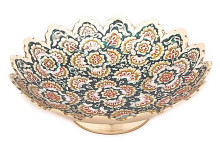 Ваза фруктовница 6" Фр00402/5 (эмаль зеленая) 2шт Ваза фруктовница 6" Фр00402/5 (эмаль зеленая) 2шт