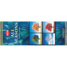 Благовония HEM, шестигранники, All Seasons ВРЕМЕНА ГОДА 