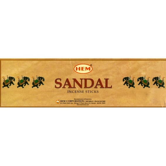 HEM 4-гр. благовония Sandal САНДАЛ блок 25 шт.