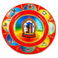 Тарелка декоративная Калачакра 20см керамика
