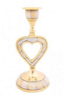 Подсвечник "Сердце" на 1 свечу П31355 Подсвечник "Сердце" на 1 свечу П31355
