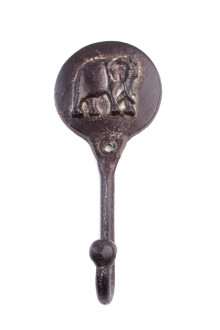 Вешалка-крючок  Пи12374 (аллюминий) "Слоник"2шт/у