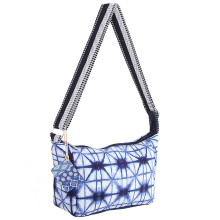 Сумка хлопок "Индиго"  с декор. отделкой  АВ4580 Сумка хлопок "Индиго"  с декор. отделкой  АВ4580