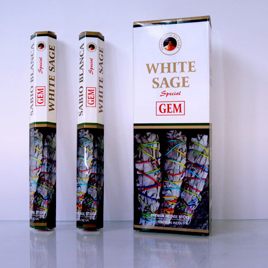Благовония Ppure WHITE SAGE Белый шалфей Hexa аромапалочки уп-6шт