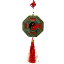 Подвеска Багуа 40см металл, с другой стороны зеркало Подвеска Багуа 40см металл, с другой стороны зеркало