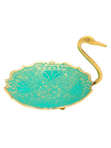 Ваза-конфетница Фр4501/1 (эмаль голубая) Ваза-конфетница Фр4501/1 (эмаль голубая)