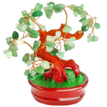 031-C Дерево Нефрит, 15 см