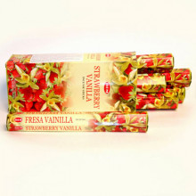 Благовония HEM VANILLA STRAWBERY Ваниль клубника уп-6шт