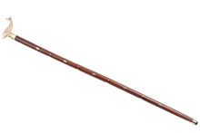 Трость дерево с инкрустацией "Рыба" Су530/15