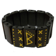 Браслет с руной BERKANA для роста бамбук Браслет с руной BERKANA для роста бамбук