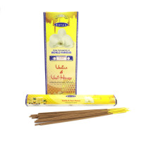 Благовония Satya Hexa Vanilla & Vani Honey Ваниль и Мед аромапалочки уп-6шт