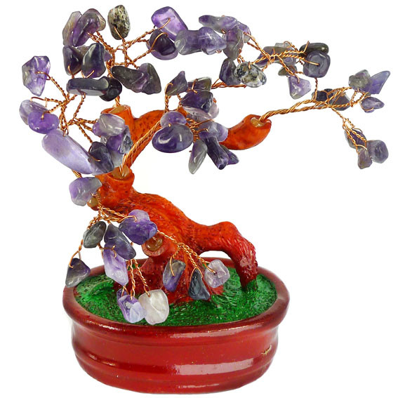 031-E Дерево Аметист, 15 см
