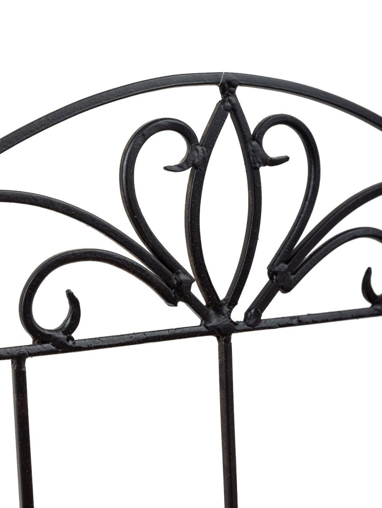 Полка-вешалка настенная 2 отделения с крючками (де