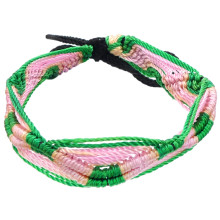 B03-82 Фенечка (браслет) 10мм, текстиль