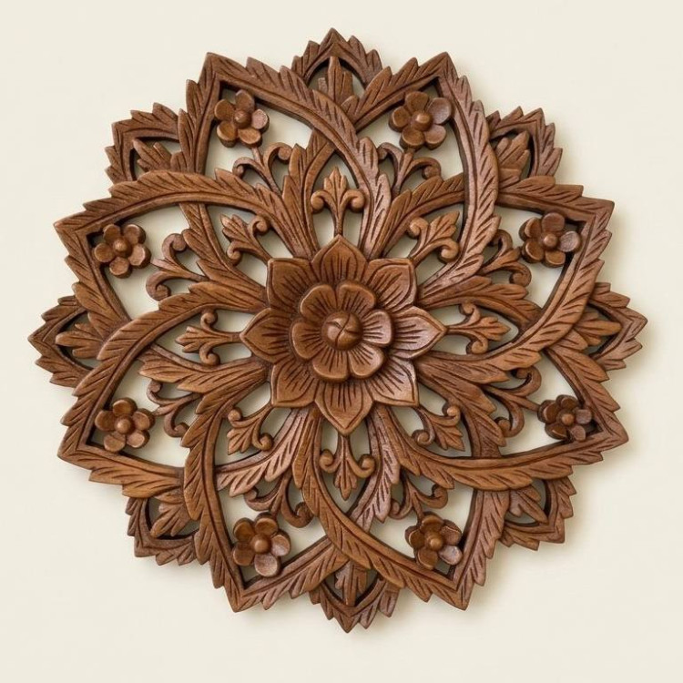 Резное панно 45*45см