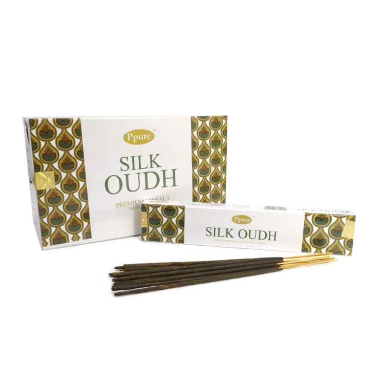 Благовония Ppure 15гр  Silk Oud уп-12 шт Шелк Удд