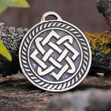 BV01-20 Оберег № 20 Звезда Лады, бронза, Д-27мм, 27*30мм (СО 020)