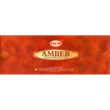 Благовония HEM, шестигранники, Amber АМБЕР  Благовония HEM, шестигранники, Amber АМБЕР