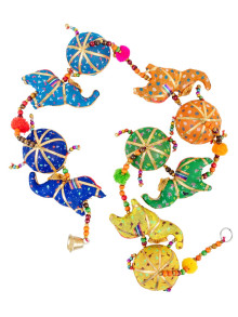 Подвеска интерьерная "5 слонов под куполом" 513/3