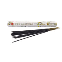 Благовония HEM WHITE SAGE COCONUT Белый шалфей Кокос уп-6шт
