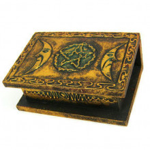 Шкатулка Пентаграмма 14х10см дерево Шкатулка Пентаграмма 14х10см дерево