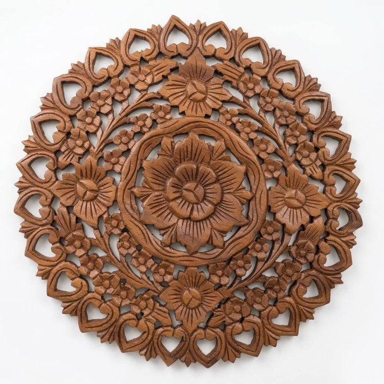 Резное панно 45*45см