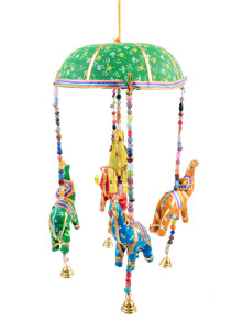 Подвеска интерьерная "Слоны под куполом" 513/5/3/