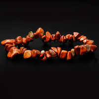 Браслет из камня уп-3шт Яшма красная привлекает изобилие