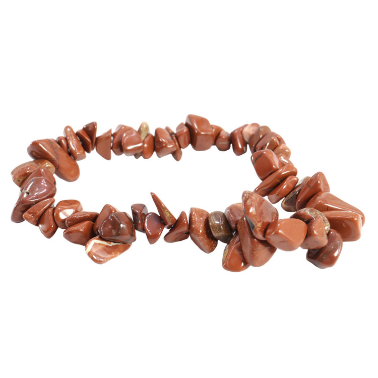 Браслет из камня уп-3шт Яшма красная привлекает изобилие