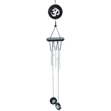 Музыка ветра Инь-Ян, 6 трубочек, 55 см, металл