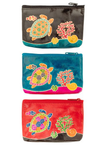 Кошелек под мелочь"Морское дно"ручной принт  0606 Кошелек под мелочь"Морское дно"ручной принт  0606