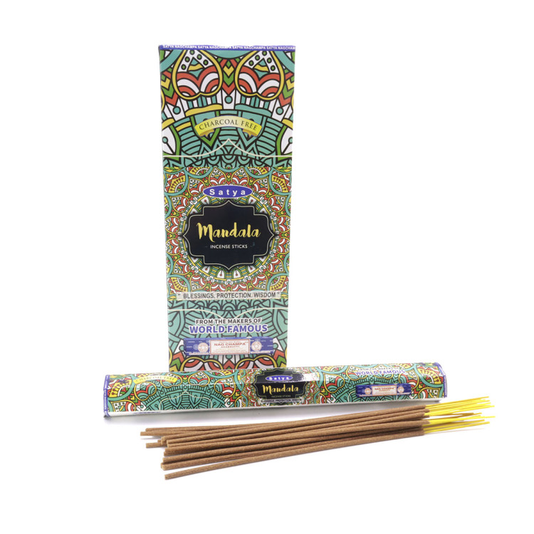 Благовония Satya Hexa Mandala Мандала аромапалочки уп-6шт