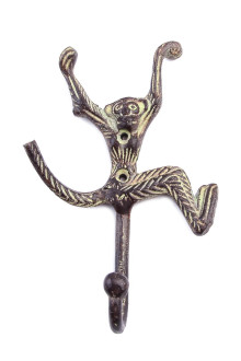 Вешалка-крючок  Пи13005 (аллюм.)"Обезъянка"