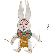  Кукла подвесная "Карнавальный зайчонок"