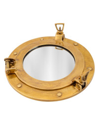 Зеркало иллюминатор "9 " (антик)