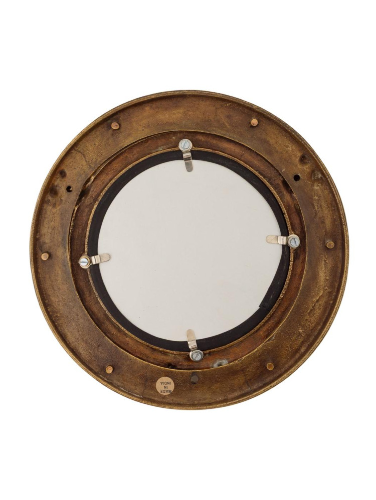 Зеркало иллюминатор "9 " (антик)