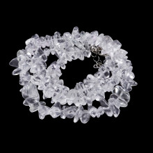 Бусы каменные Горный хрусталь 47см 25g символ удачи и благополучия Бусы каменные Горный хрусталь 47см 25g символ удачи и благополучия