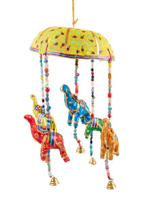 Подвеска интерьерная "Слоны под куполом" 513/5/3/
