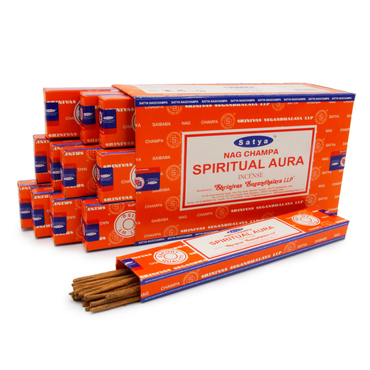 Благовония Satya M  Spiritual Aura Духовная аура 15gm уп-12шт