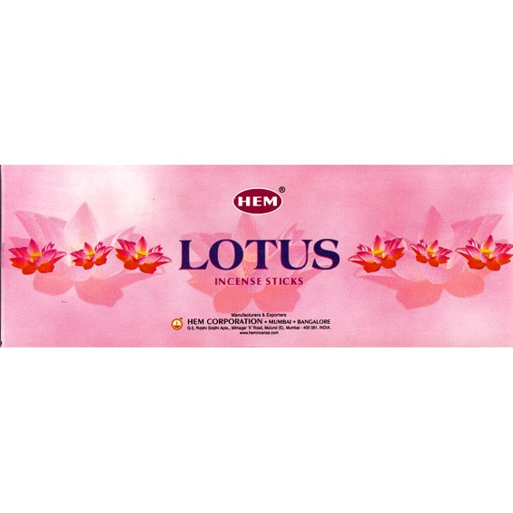 HEM 6-гр. благовония Lotus ЛОТОС блок 6 шт.