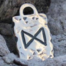 BV09-24 Амулет № 24, Руна Дагаз, бронза, 17*28мм (Р 024) BV09-24 Амулет № 24, Руна Дагаз, бронза, 17*28мм (Р 024)