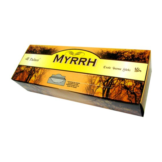 SARATHI 6-гр. благовония Myrrh Classic range МИРРА блок 6 шт.