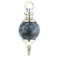 817-06 Маятник Содалит D2см L4см камень