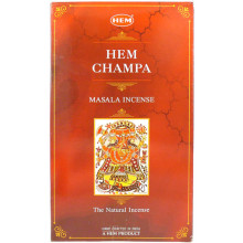 HEM прямоуг. Благовония Hem Champa 15 Gms ХЕМ ЧАМПА блок 12 шт.