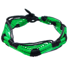 B03-86 Фенечка (браслет) 10мм, текстиль